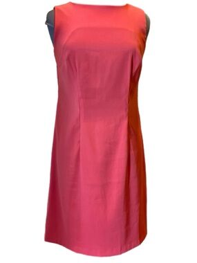 ALYX Sleeveless Sheath Dress Coral / Papaya / Apricot- Size 10